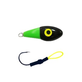 Micro Jig Torpedo Verde Preto