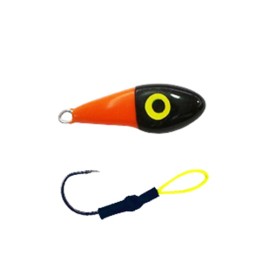 Micro Jig Torpedo Laranja Preto