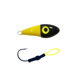 Micro Jig Torpedo Amarelo Preto