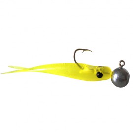 Shad Forktail Amarelo Limo